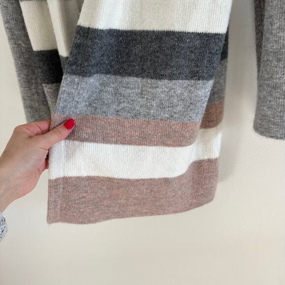 Stitches & Stripes x Revolve Colorblock Open Front Duster Cardigan L - Picture 4 of 8